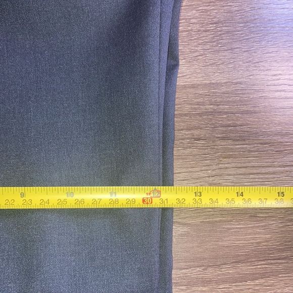 Mens Brooks Brothers Regent Fit Charcoal Reda Flexo Merino Wool Trousers 42x27 - Picture 8 of 13